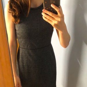 Checked dress sleeveless